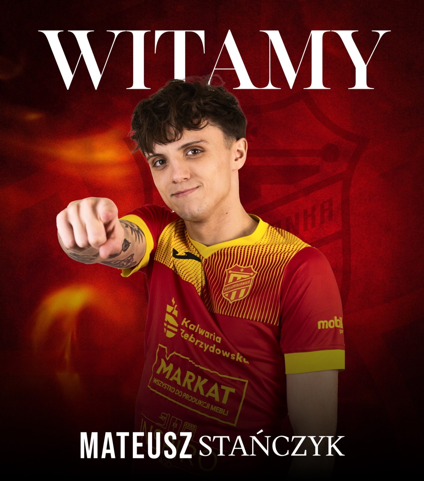 Mateusz Stańczyk zasila szeregi Zółto-Czerwonych!