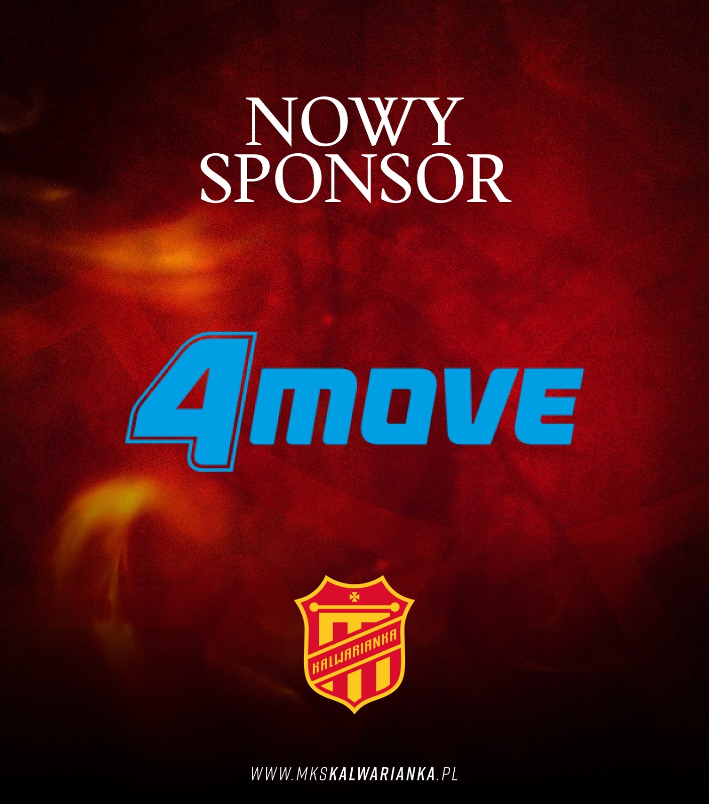 4MOVE Oficjalnym Sponsorem MKS Kalwarianka!